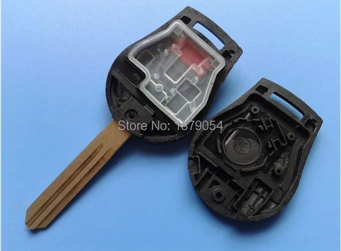 Nissan remote key shell Key Blanks 3 1 Buttons key Cover for Nissan Sunny March New Sylphy New Tiida (4).jpg