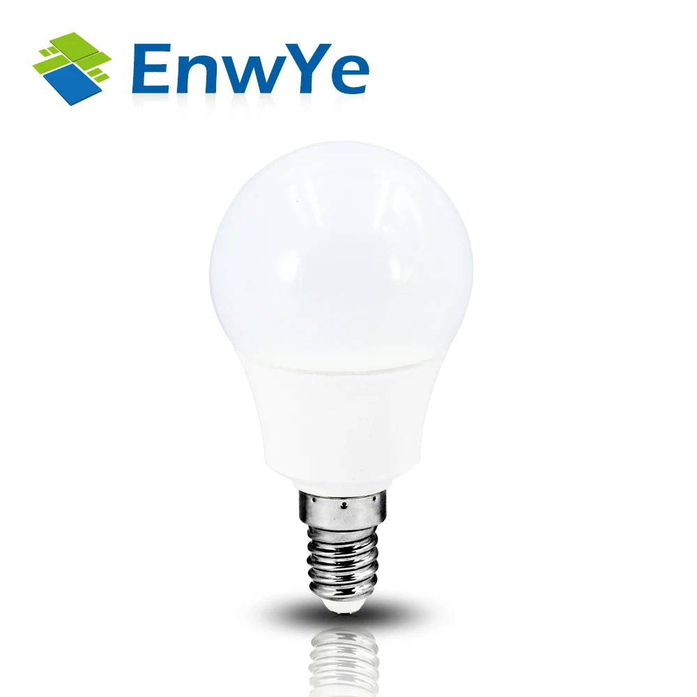 EnwYe светодиодный E14 Светодиодный светильник E27 AC 220 В 230 В 20 Вт 18 Вт 15 Вт 12 Вт 9 Вт 6 Вт 3 Вт светодиодный прожектор настольная лампа