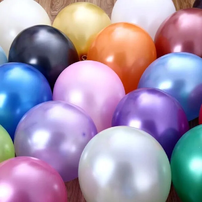 

Good Quality 100pcs/pack 12Inch 2.2g Latex Balloons Celebration Birthday Wedding Party Decorative Toys Pearl Balloon Gift Balls
