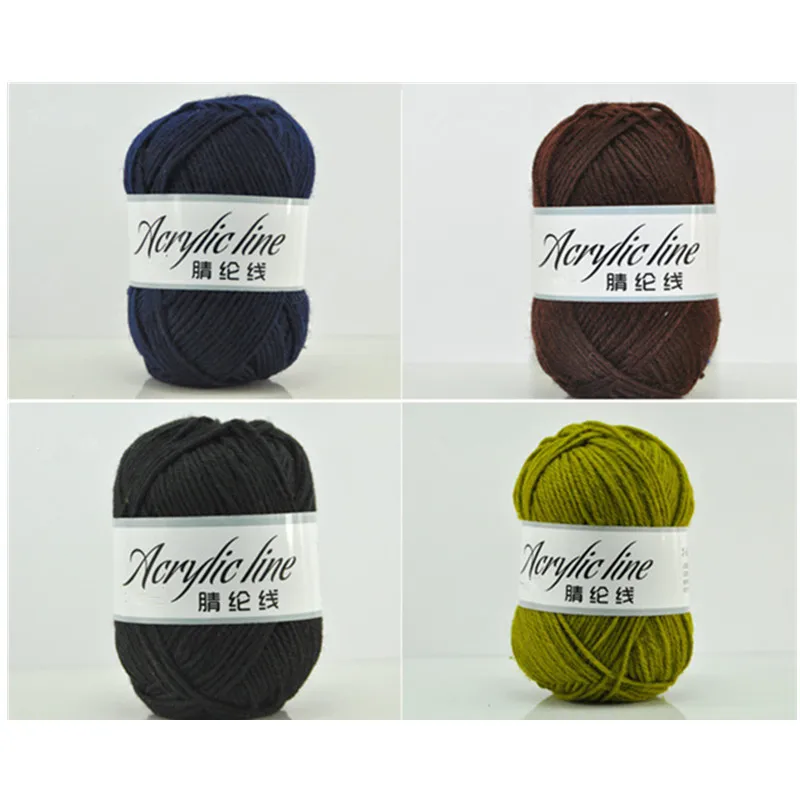 10piece x 50grams Multi Color Scarf Hand Knitting Yarn Crochet Yarn for Knitting Anti Pilling