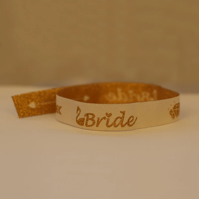 Браслет для девичника браслет невесты группа надпись Bride Tribe украшение