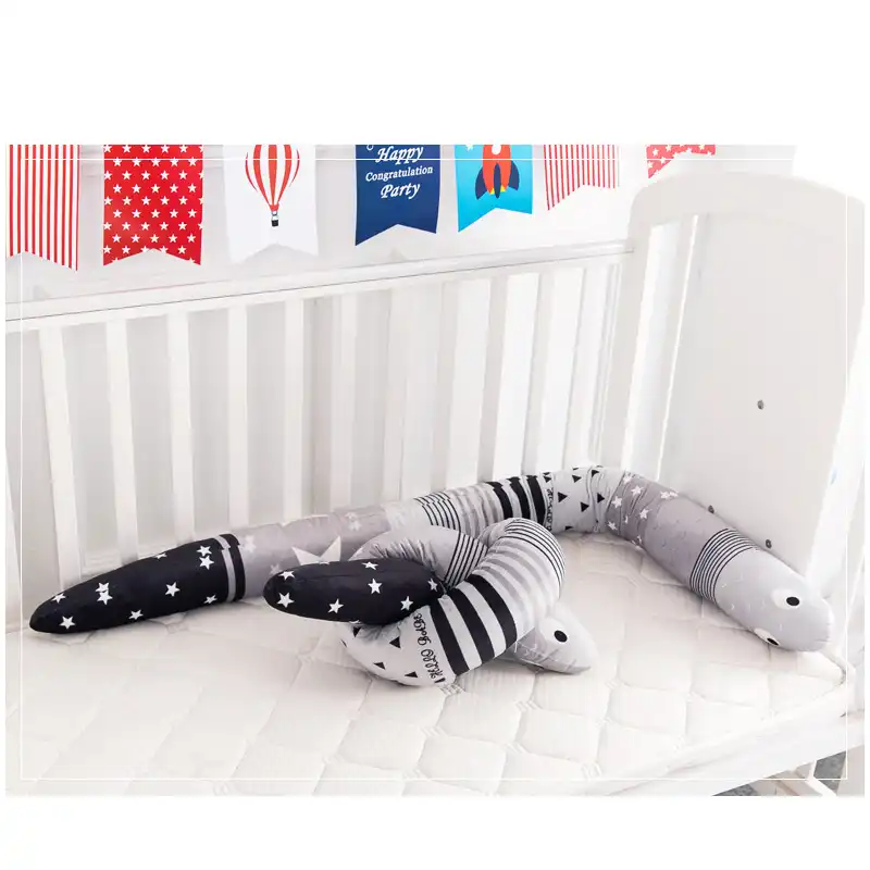 crib snake pillow