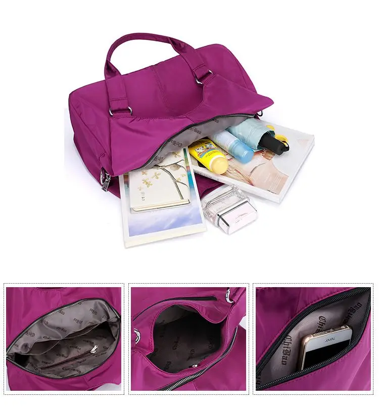 2019 Новый Повседневное Для женщин сумки Водонепроницаемый нейлоновая сумка Мода, дизайн, хорошее качество большая сумка Курьерские сумки