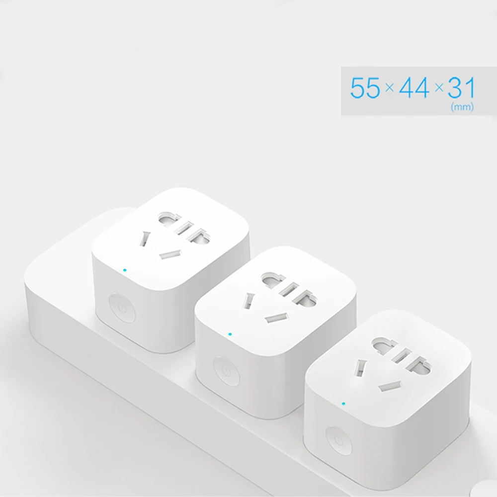 Умная розетка Xiaomi Mi с Wi Fi ZigBee версия приложения дистанционное управление таймер
