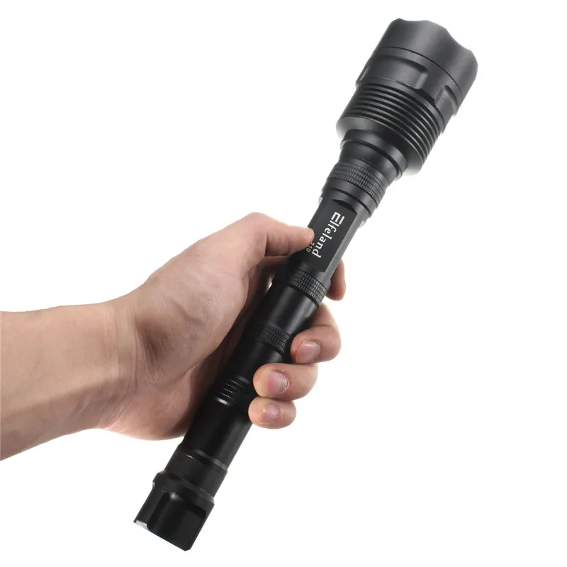 

Elfeland waterproof super bright 5 modes 3x 2 T6 LED Flashlight 18650 Torch for camping hiking fishing
