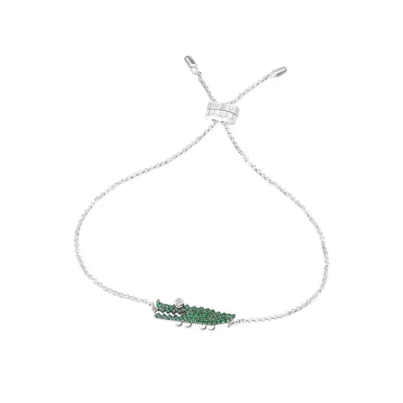 

JEM original 925 sterling silver APM bracelet fashion jewelry animal series high quality crocodile bracelet valentine's day gift