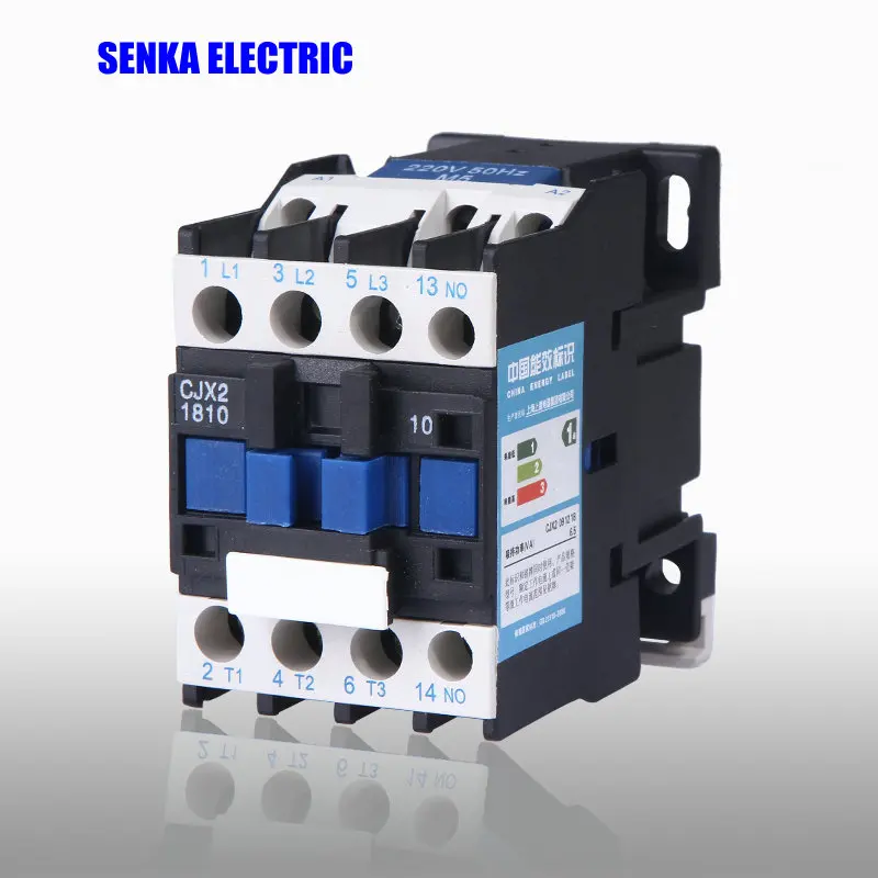

CJX2-1810 3P+NO 18A AC Contactor LCD-1810 380V 220V 110V 36V 24V