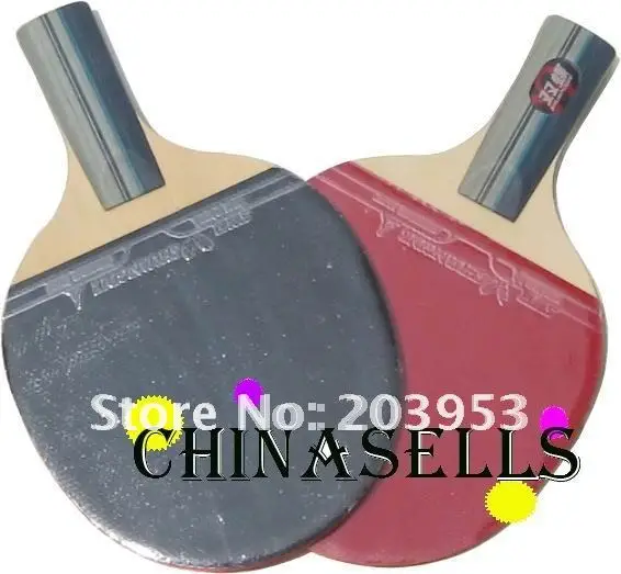 Высококачественная натуральная shuanfdie ракетка для настольного тенниса настольным теннисом ракетка и мяч и крышка t. t. ракетка New в наличии