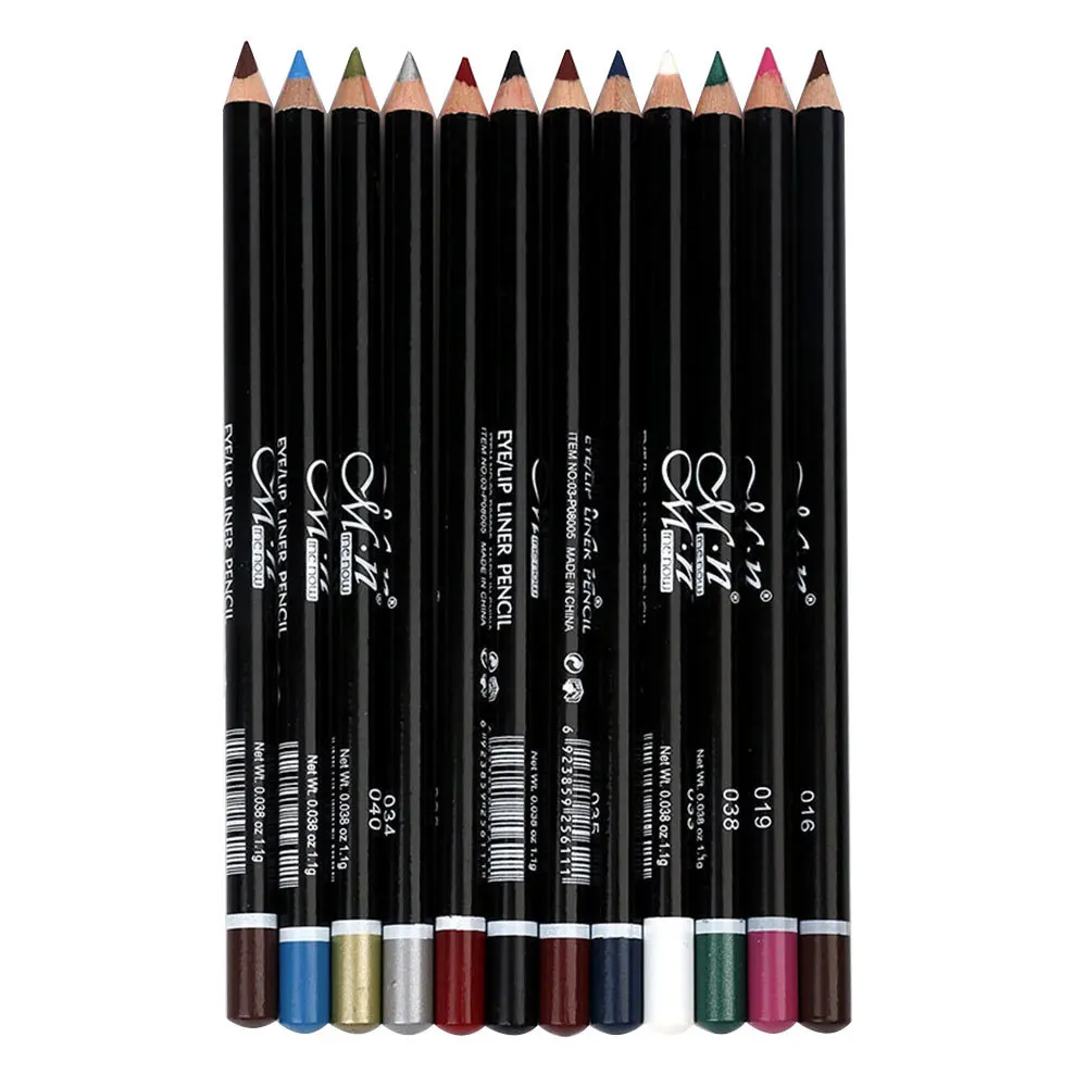 6color/set Menow eyeliner pencil P08005 smooth red black green eye liner waterproof long lasting matte eyeliner pen MN112 6color/set Menow eyeliner pencil P08005 smooth red black green eye liner waterproof long lasting matte eyeliner pen MN112