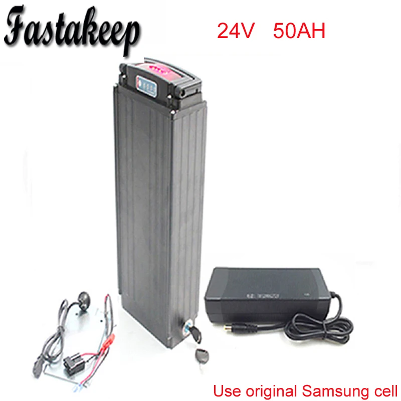 

ebike lithium battery 24v 50ah lithium ion bicycle 24v 700w electric scooter battery for kit electric bike For Samsung Cell