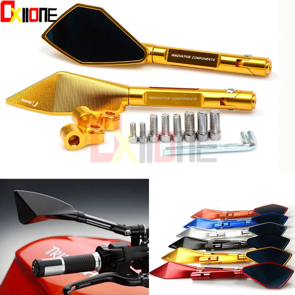 

Universal Motorcycle Mirrors motorbike Rearview side Mirror For Aprilia Pegaso 650 RS125 RS4 125 RS4 50/Cagiva Canyon 500