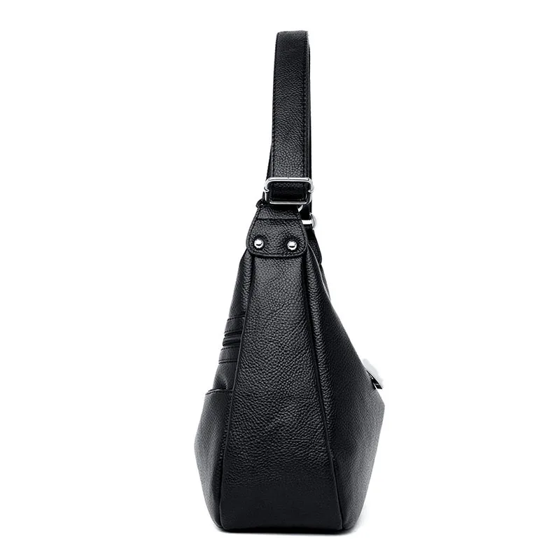 Vfemage роскошные сумки женские кожаные дизайнерские женские сумки через плечо для женщин Hobos Bola