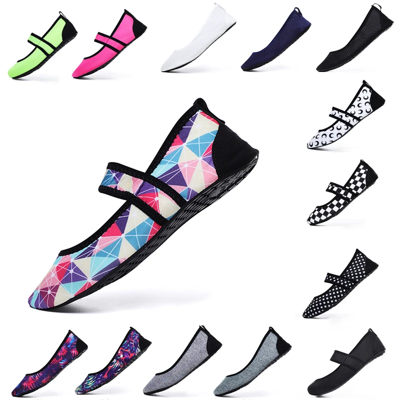 

Slippers Swimming Water swim Shoes Women Beach Shoe Aqua socks Flat Soft Walking yoga Shoes Non-slip Sport Sneakers