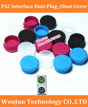 

Colorful PS/2 mouse and keyboard dustproof plug Desktop PS2 interface dust cover for Computer mouse and keyboard protective