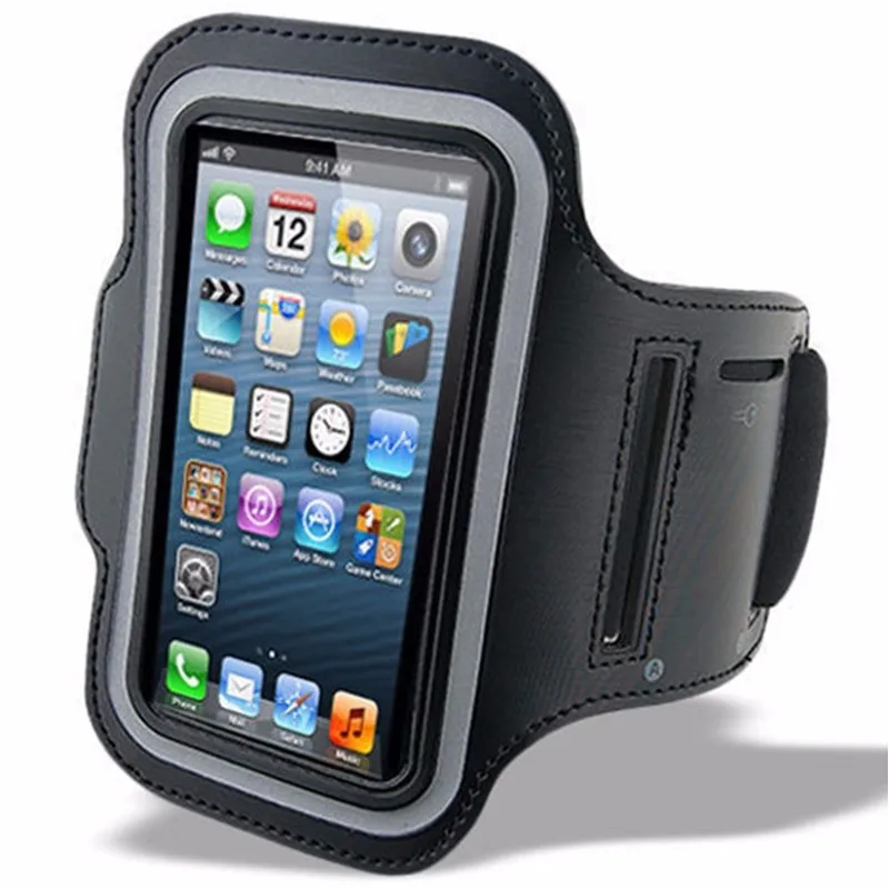 

Anti Slip Sport Arm Band Case For iPhone 7 8 plus 6 6s Plus 4.7inch 5.5inch Outdoor Waterproof Running Gym Phone bags Coque Capa