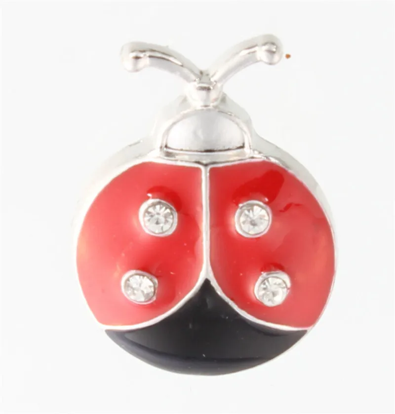 18MM metal rhinestone snap button (594)