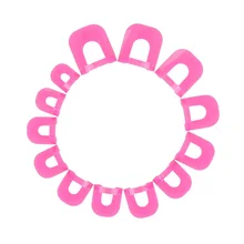 26 шт. розовые аксессуары для укладки гелем модель клипса для ногтей Клей перелив Preven инструмент портативный DIY Маникюрный набор для ногтей