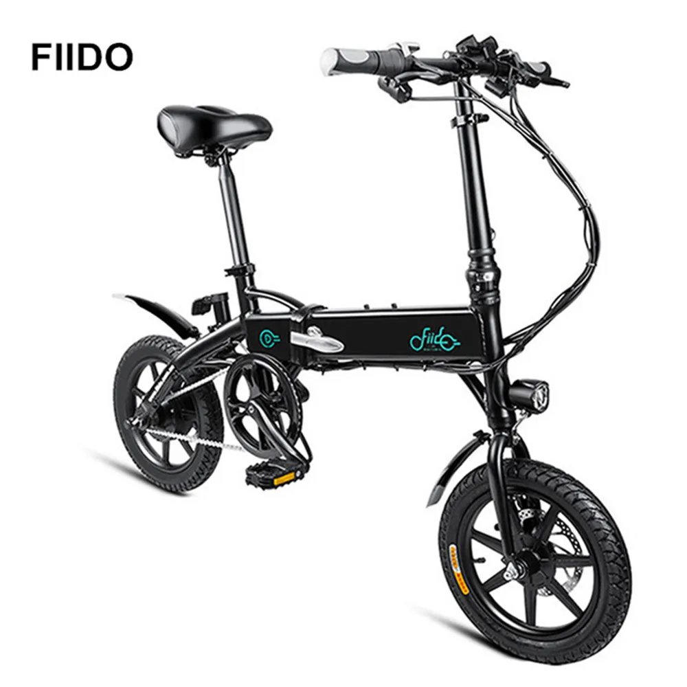 

FIIDO D1 7.8Ah/10.4Ah 250W Mini Folding Smart Electric Bicycle Bike Aluminum Alloy Moped Electric Bike EU Plug Free Shipping