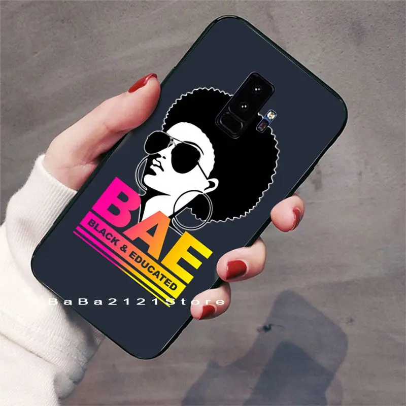 Мягкий силиконовый чехол Babaite 2bunz Melanin Poppin Aba крутой для телефона GALAXY s5 s7 edge s8 plus s9 s6