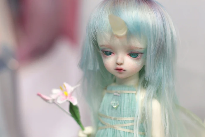 

HeHe BJD unicorn Bygg /Beyla 1/6 resin model ball jointed fantasy doll free a pair of eyes free shipping