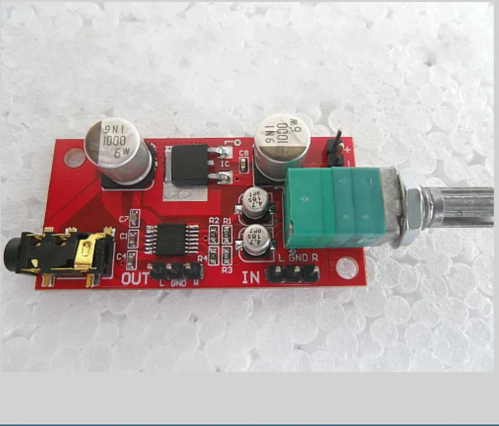 

DC 1.8V-6V MAX4410 Micro Headphone Amplifier Board Pre-amplifier Replace NE5532