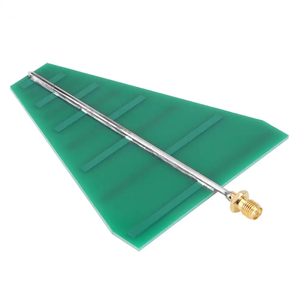 Ultra Wideband Antenna UWB Antenna 15W SMA 1.35-9.5GHz Log Periodic 5-6dB For Mobile Phone Repeater Amplifier ultra wideband antenna