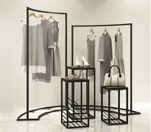 Best Price Clothing Shop Shop Show Shelf Zhongdao Show Cabinet Women's Dress Shop Shop Center Horizontal Bar Simple High and Low Shop . Best Price Clothing Shop Shop Show Shelf Zhongdao Show Cabinet Women's Dress Shop Shop Center Horizontal Bar Simple High and Low Shop .
