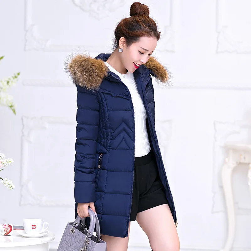 

Vogue of new fund of winter cotton-padded jacket cotton-padded clothes long money women accept waist coat of for women