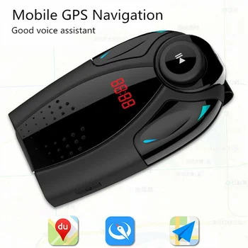 

Car MP3 Player Sun Visor Speaker FM Transmitter Modulator HandsFree Receiver Bluetooth Stereo Audio Receiver USB Car Accessories