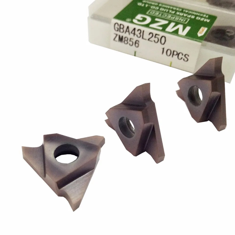 MZG Triangle GBA43L100 GBA43L150 ZM856 Stainless Steel Shallow Grooving Cutter CNC Lathe Cutting