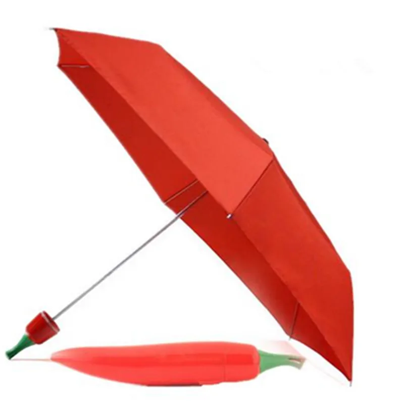 Children Folding Chili Carrot Umbrella 12.5*8.6*9.8CM PG Cloth Fold 3
