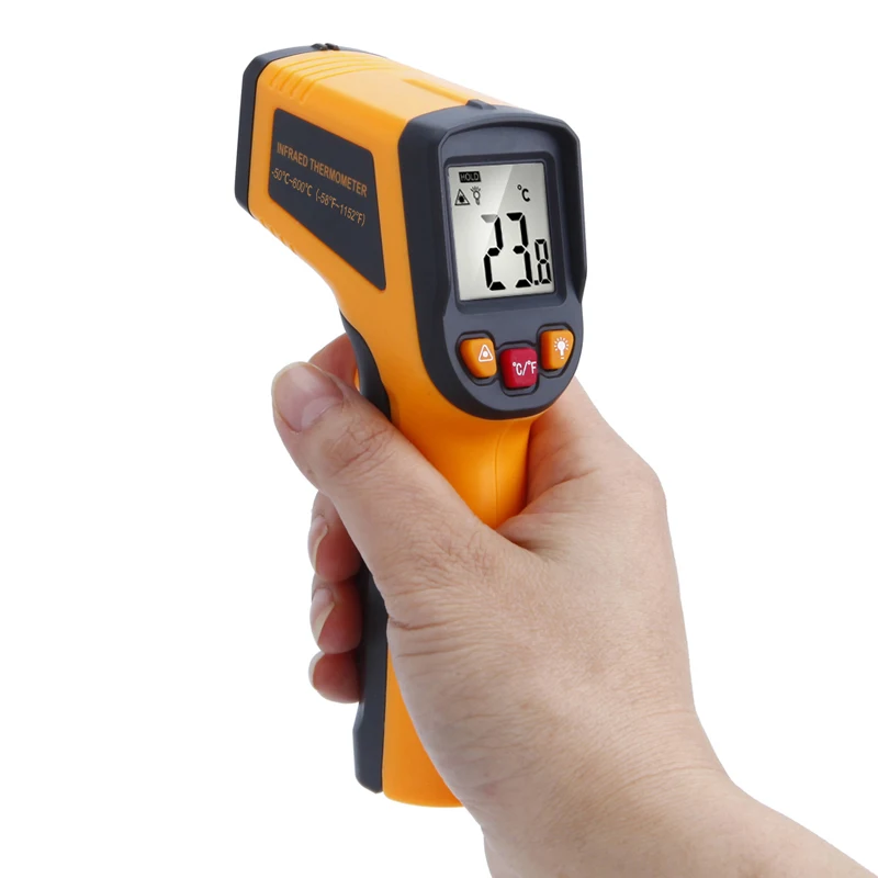 

RM600 Digital laser Infrared Thermometer Temperature Gun Instrument