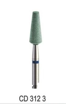 

1PC Dental Lab Used HP Shank Ceramic Diamond Polisher Size(mm): 4x10.5 Model CD3123