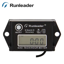 Счетчик моточасов Тахометр для газового двигателя Уход за мотоцикл мотокросс гидроцикл газонокосилка морской грязи quad велосипед ямы