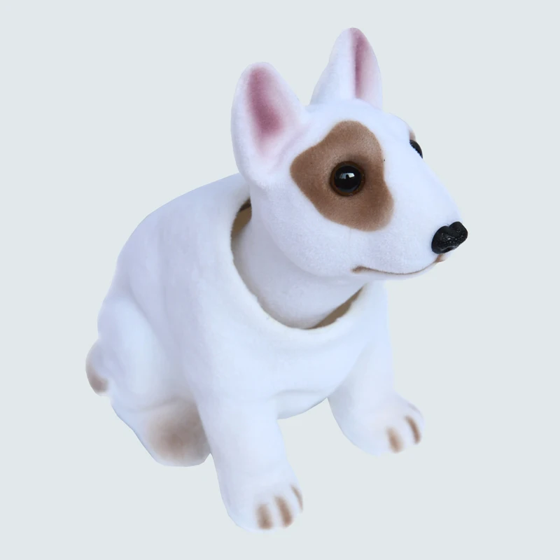 

Car Styling New Cute Dog Doll Nodding Dog Shakes Head Shaking Dog For Car Decoration Furnishing Articles Bull Terrier Labrador