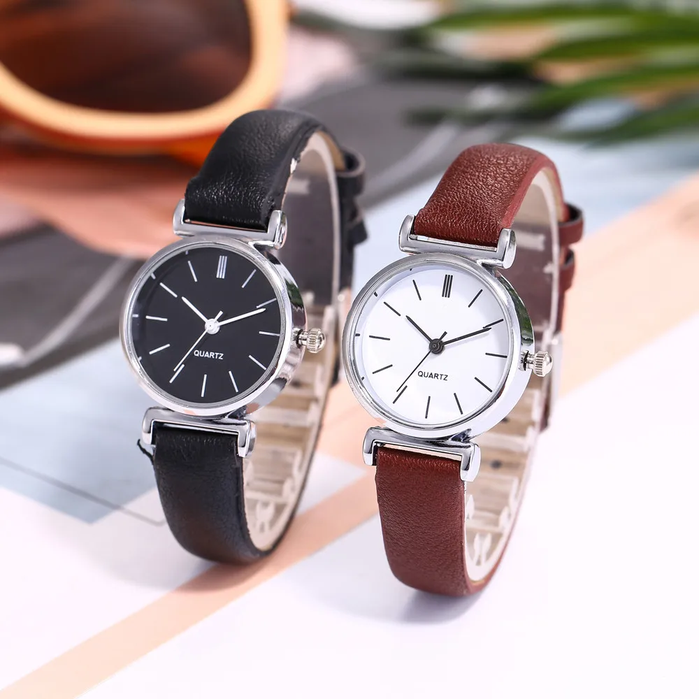 

Relogio Feminino 2018 Fashion vansvar Watch Women Casual Quartz Leather Band Newv Strap WristWatch Small Dial Saat Reloj Mujer