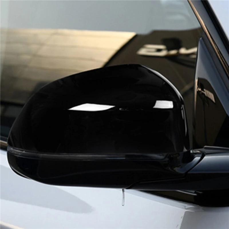 

Exterior Accessories Wing Rearview Cover Side Rear View Mirror Sticker Caps Shell decorative Trim For BMW X4 G02 2018 2019