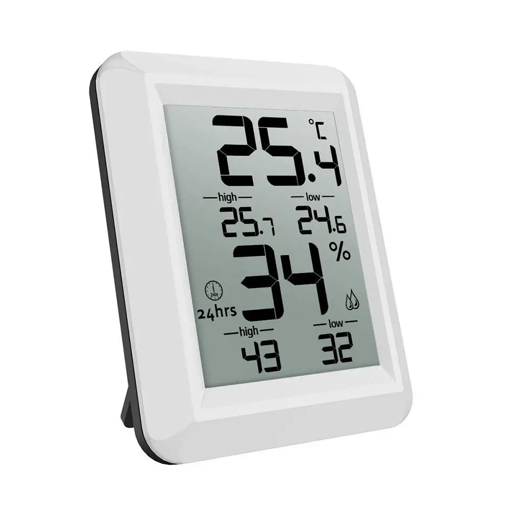 

TS-FT0421 Mini LCD Display Home Digital Thermo-hygrometer with Low Battery Alarm Hygrometer Weather Station new