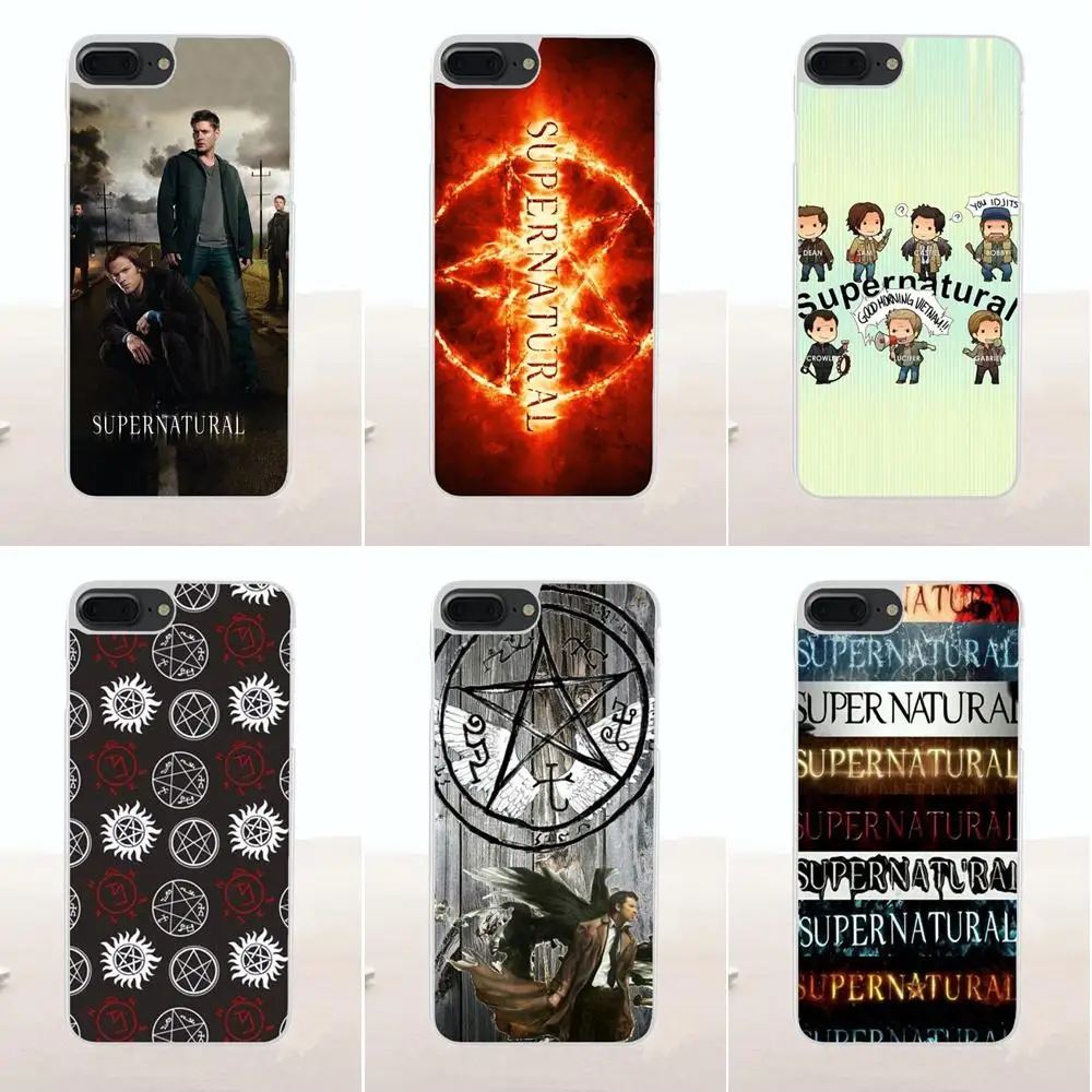 Ultra Thin Cartoon Pattern Cell For Huawei G7 G8 Honor 5A 5C 5X 6 6X 7 8 V8 Mate 9 P7 P8 P9 P10 Lite Plus Supernatural Tv Show | Мобильные