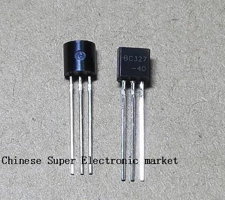 

200PCS BC327-40 BC337-40 TO-92 Each 100pcs PNP NPN Silicon Transistor Small Signal Transistors