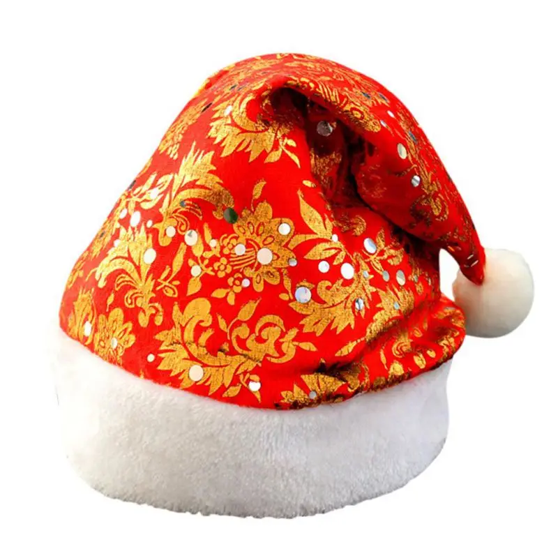 Рождественские шапки милый Санта-Клаус Снеговик шаблон рождественские шапки для взрослых детей на Рождество вечерние украшение для дома магазина