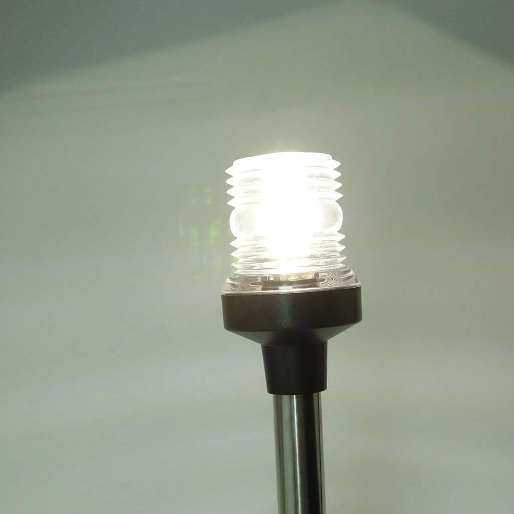 12V светодиодный подвесной Якорный светильник-Навигационный кормовой/полюс/лодка/яхта/Nav/морское супер яркое теплое белое светодиодное освещение