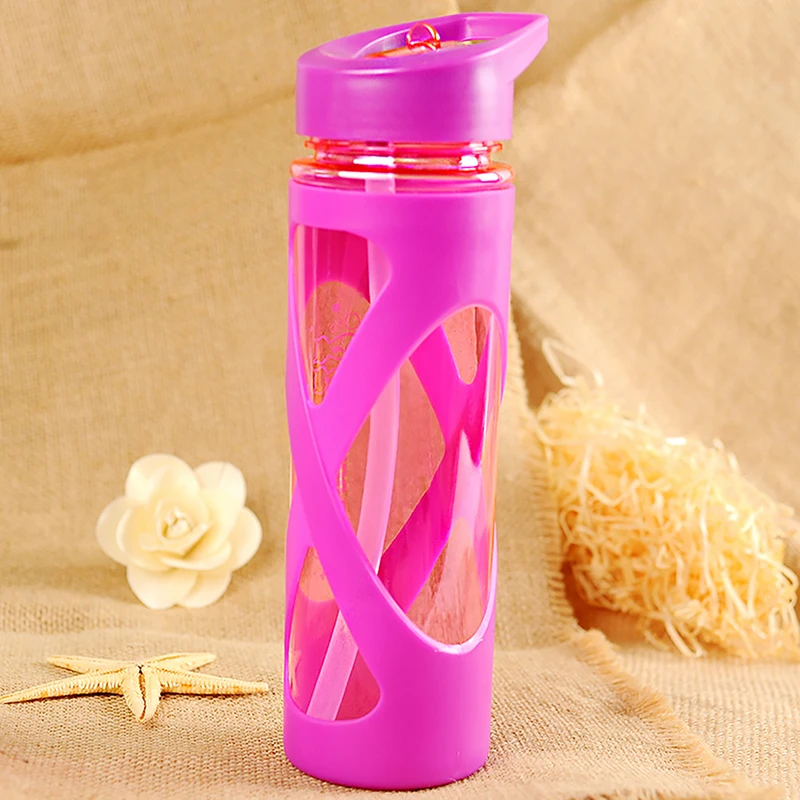 

Sport Water Drink Bottle Cup Kettle Travel Camping Cycling Bicycle Straw Drink