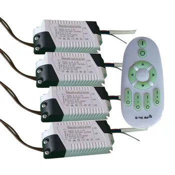 

1X Hight quality 95-265V input 4-7W 2.4G constant current double color led driver with remote controller free shipping