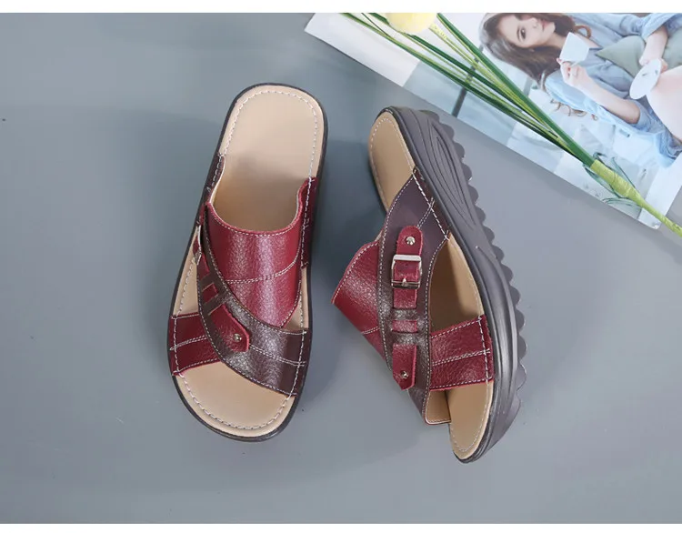 AH 1793-2019 Genuine Leather New Women Sandals-6