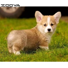 

Diamond Painting Beautiful Photos Pembroke Welsh Corgi Dog Cute Pet Cross Stitch Embroidery Crafts Mosaic Craft AT1383