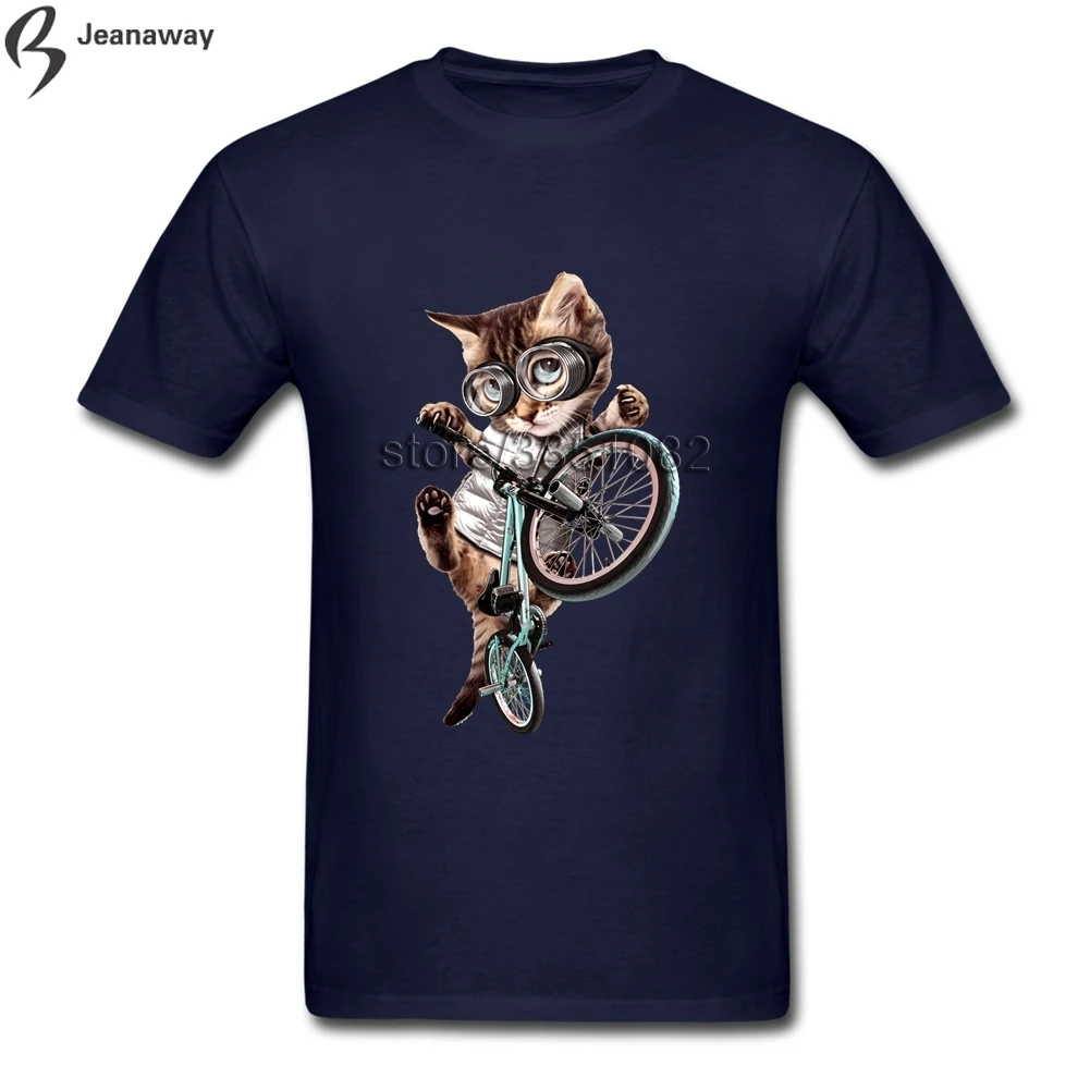 Full Cotton BMX CAT Top Quality Men White O-Collar Short Sleeve Tops Tee 2018 New Arrival shirt | Мужская одежда