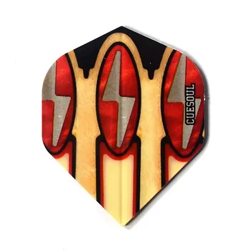 Cuesoul 30pcs/set Coloful Tough Dart Flights Laser Dart Flights From Dart Game Accessories Supplies 1set archery eva dart boards protector surround 18 inches indoor dart game accessory