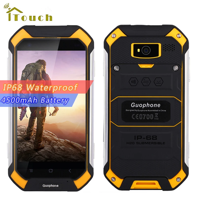 Цена за Оригинал 4.5 "Горилла Прочный Экрана GuoPhone V19 Android 6.0 MTK6580 Quad Core 1 ГБ RAM 8 ГБ ROM Водонепроницаемый противоударный Смартфон Цена за Оригинал 4.5 "Горилла Прочный Экрана GuoPhone V19 Android 6.0 MTK6580 Quad Core 1 ГБ RAM 8 ГБ ROM Водонепроницаемый противоударный Смартфон