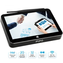 PIPO X11 Mini PC Intel Cherry Trail Z8350 2GB/32GB OS Windows 10 Smart TV Box WiFi LAN Media Player Set Top Box